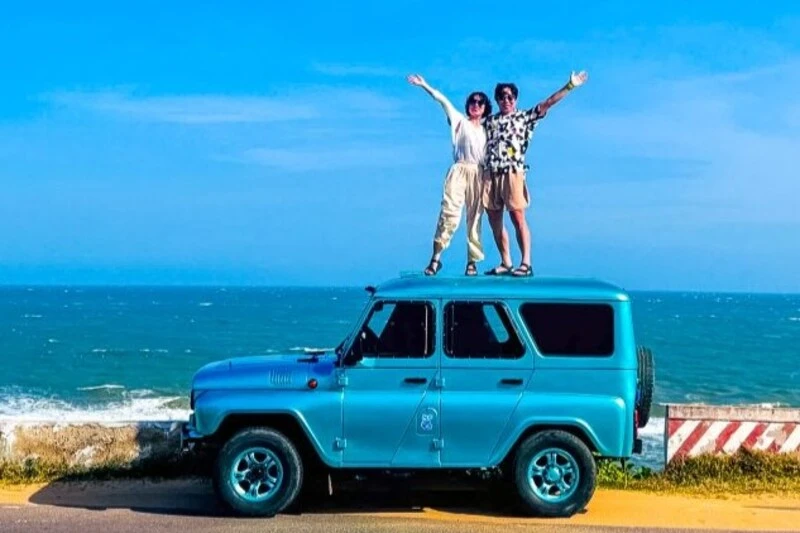 Xe Jeep Xanh Dương